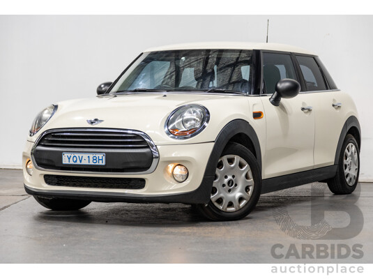 3/2016 Mini Hatch ONE F55 5d Hatchback Pepper White Turbo 1.2L