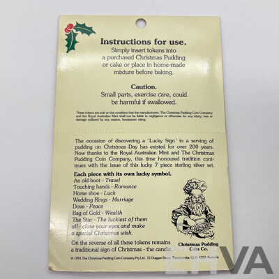 Australian RAM Christmas Pudding Coin Co Seven Coin Set