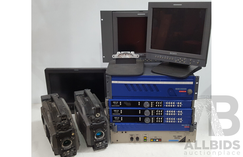 Bulk Lot of Assorted AV Equipment