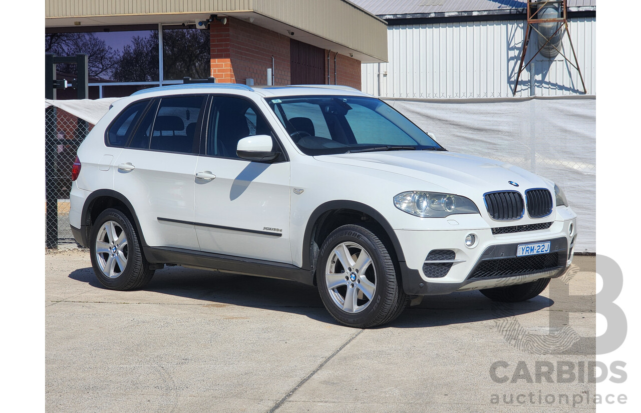 8/2011 Bmw X5 Xdrive 30d E70 MY10 4d Wagon White 3.0L