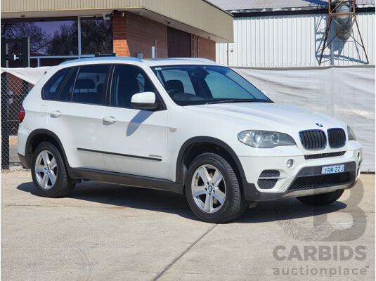 8/2011 Bmw X5 Xdrive 30d E70 MY10 4d Wagon White 3.0L