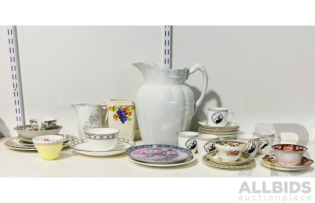 Collection of Vintage Porcelain From Foley, W.j. George and More