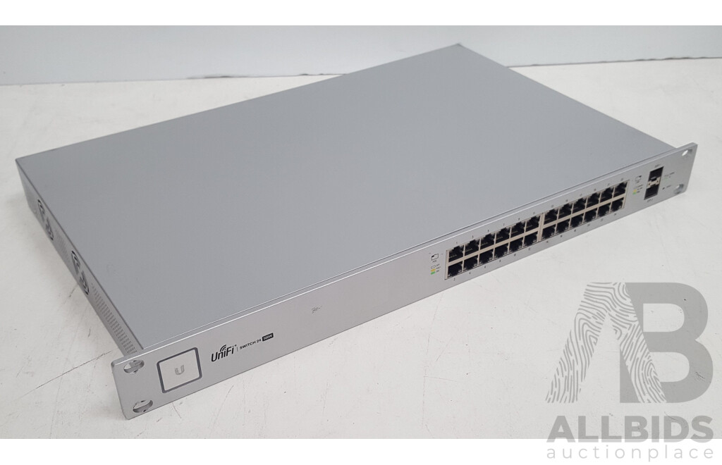 Ubiquiti Networks (US-24-500W) UniFi 24-Port Gigabit PoE+ 500W Switch