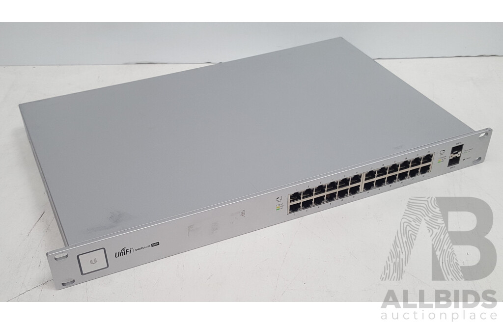 Ubiquiti Networks (US-24-500W) UniFi 24-Port Gigabit PoE+ 500W Switch