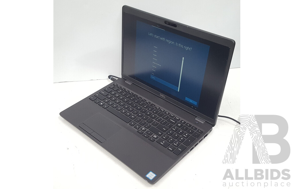 Dell Latitude 5501 Intel Core i5 (9300H) 2.40GHz-4.10GHz 4-Core CPU 15.6-Inch Laptop w/ Power Supply