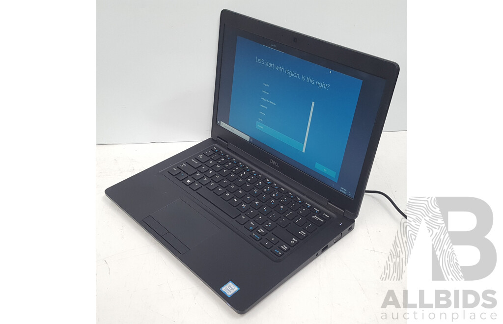 Dell Latitude 5490 Intel Core i5 (8250U) 1.60GHz-3.40GHz 4-Core CPU 14-Inch Laptop w/ Power Supply