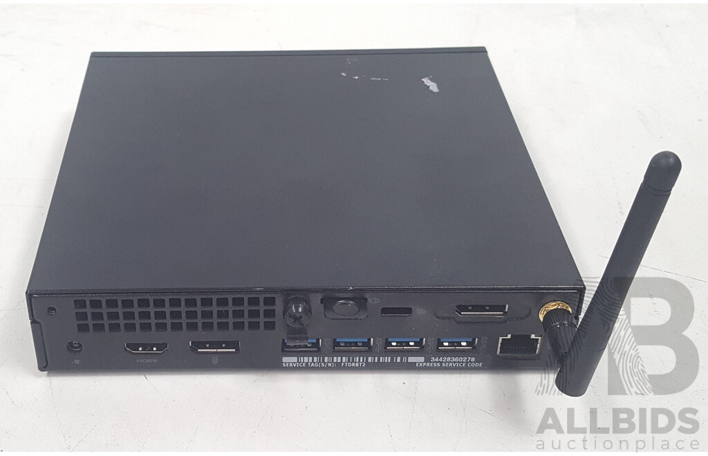 Dell OptiPlex 7050 Intel Core i5 (7500T) 2.70GHz-3.30GHz 4-Core CPU Micro Computer