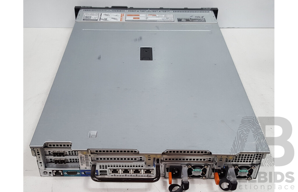 Dell PowerEdge R730 Dual Intel Xeon (E5-2620 v4) 2.10GHz-3.00GHz 8-Core CPU 2RU Server w/ 160GB DDR4