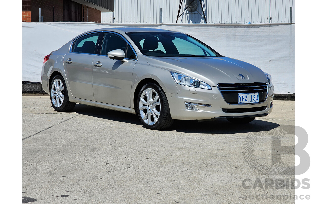 4/2012 Peugeot 508 Allure HDi  4d Sedan Grey 2.0L