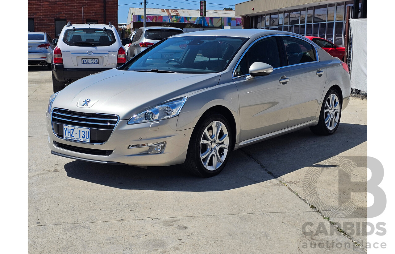 4/2012 Peugeot 508 Allure HDi  4d Sedan Grey 2.0L