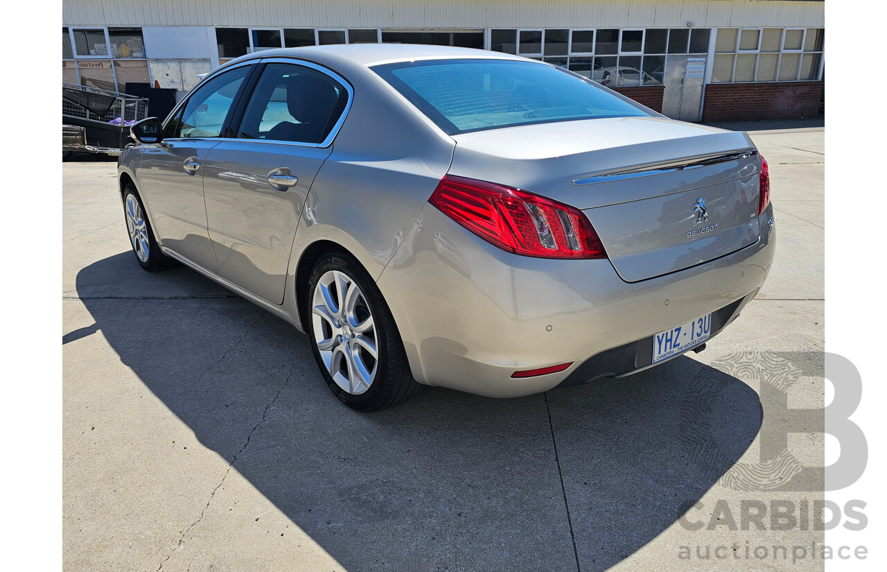 4/2012 Peugeot 508 Allure HDi  4d Sedan Grey 2.0L