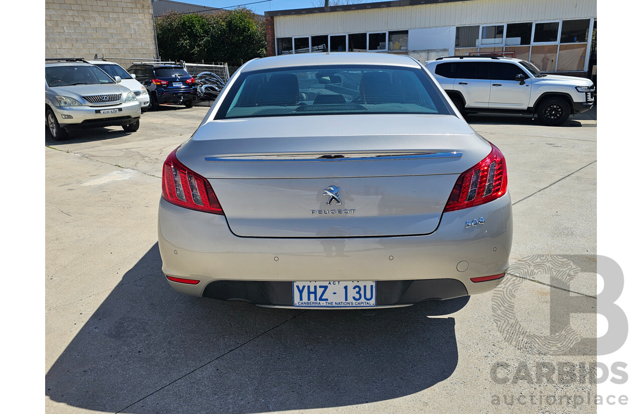 4/2012 Peugeot 508 Allure HDi  4d Sedan Grey 2.0L