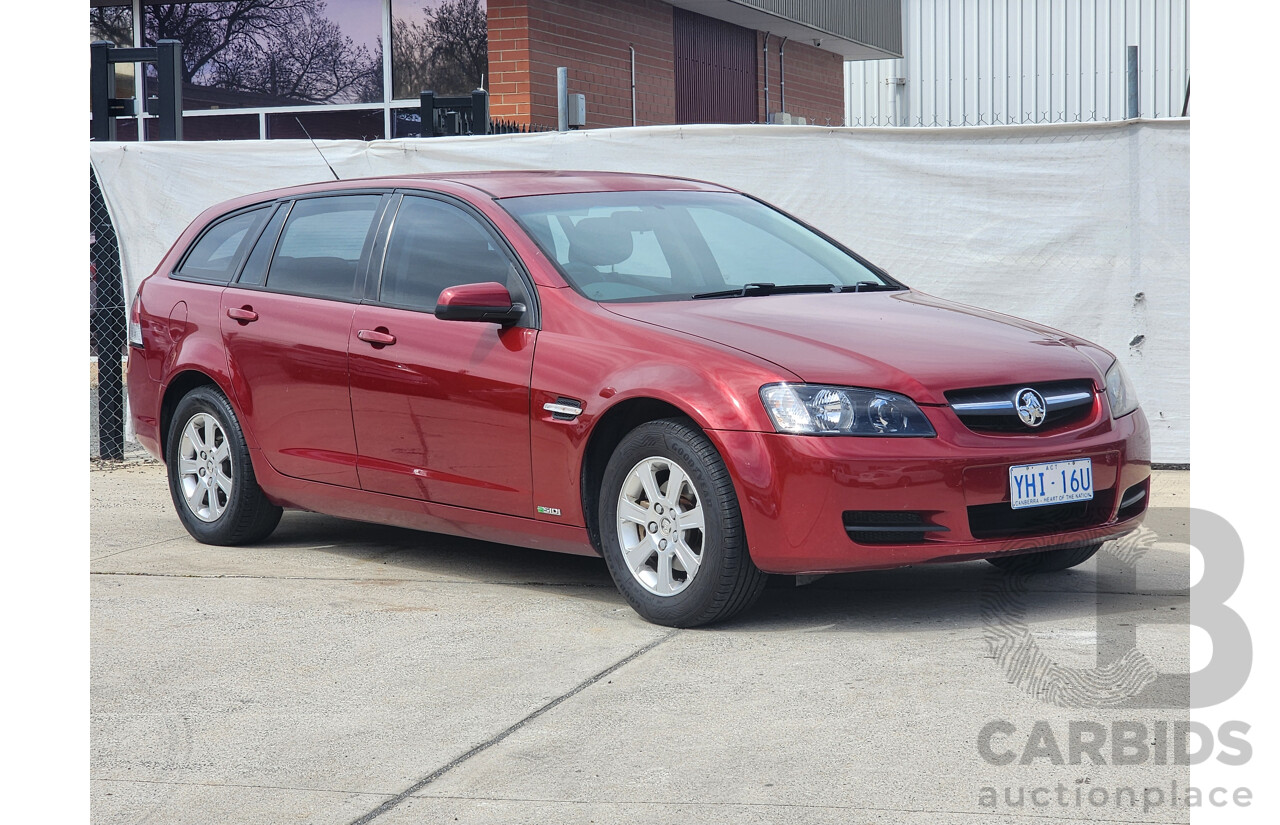 1/2010 Holden Commodore Omega VE MY10 4d Sportwagon Maroon 3.0L