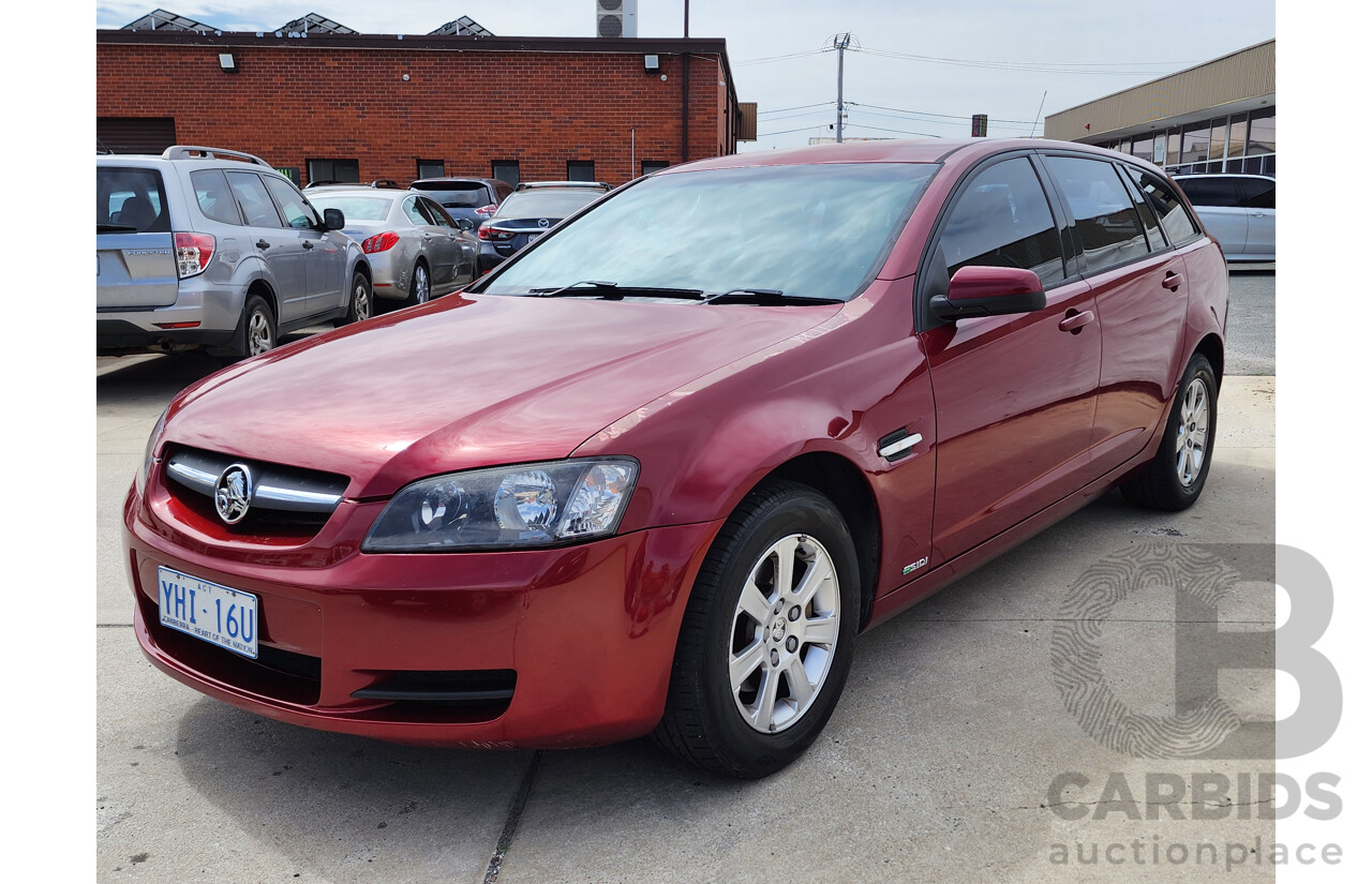 1/2010 Holden Commodore Omega VE MY10 4d Sportwagon Maroon 3.0L