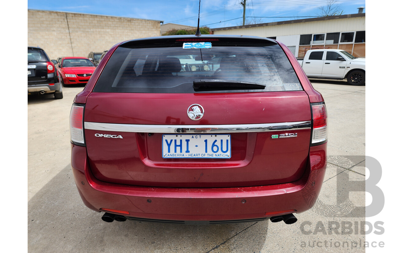 1/2010 Holden Commodore Omega VE MY10 4d Sportwagon Maroon 3.0L