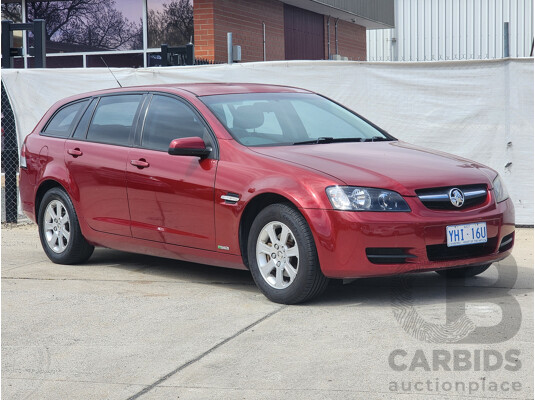 1/2010 Holden Commodore Omega VE MY10 4d Sportwagon Maroon 3.0L