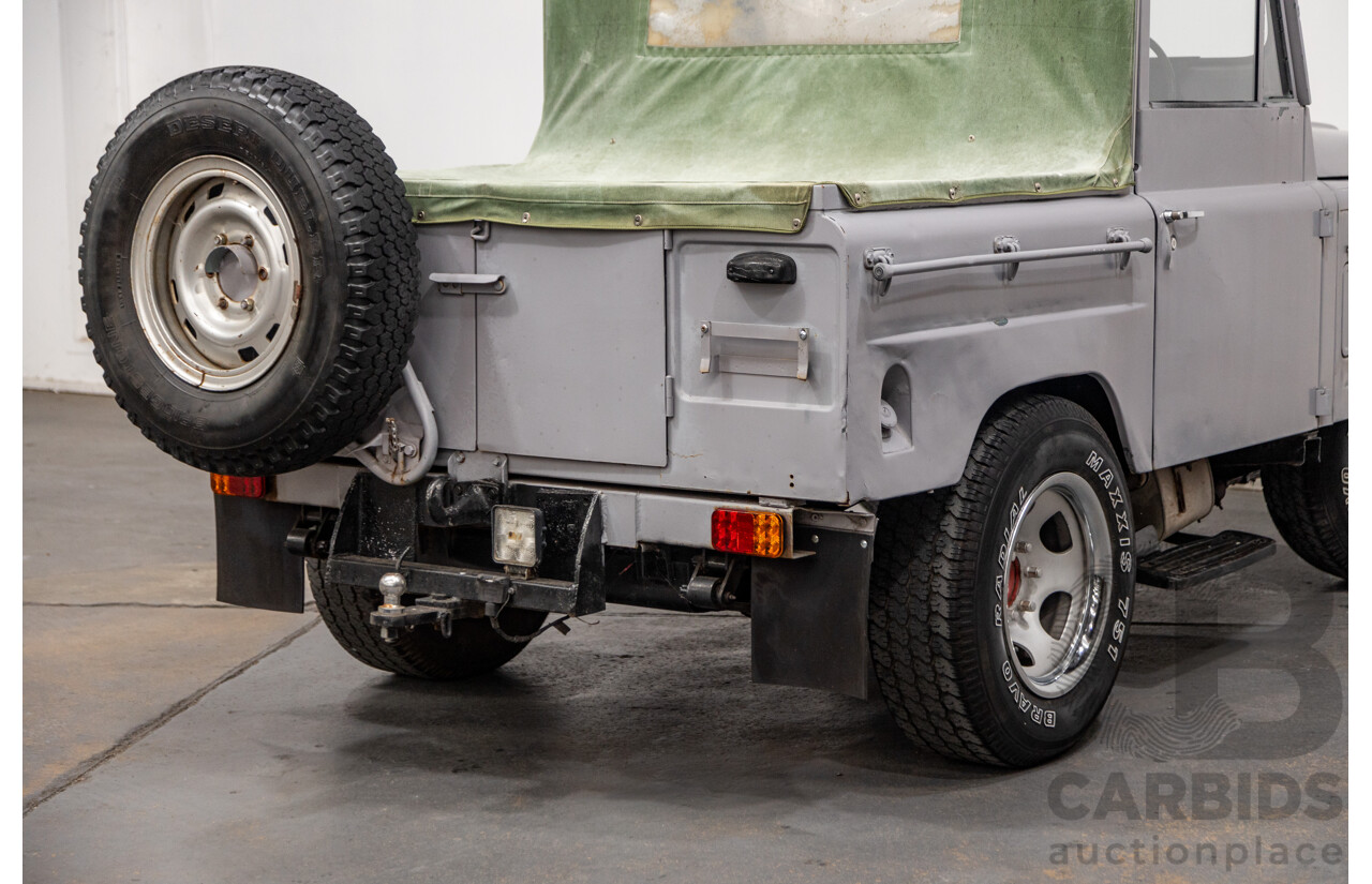 10/1976 Nissan Patrol G60 SWB (4x4) 2d Softtop Primer 4.0L