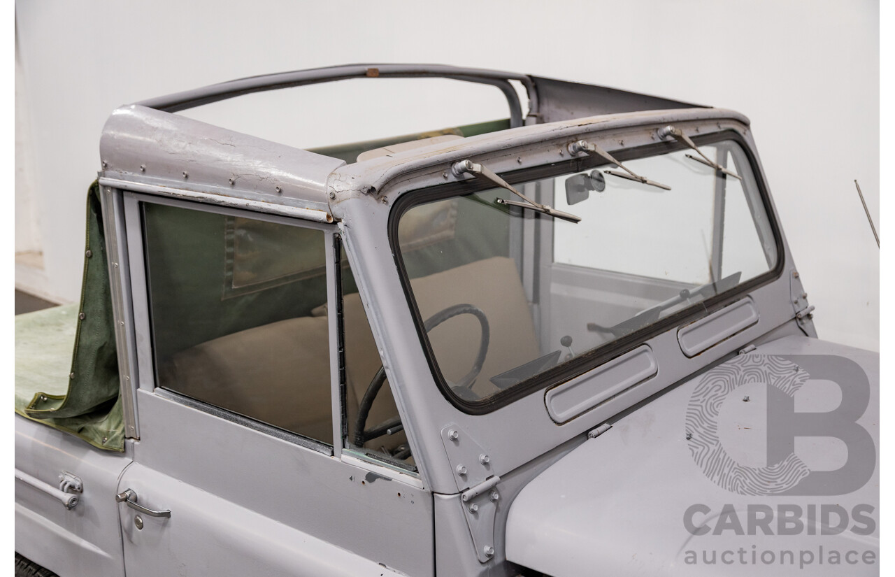 10/1976 Nissan Patrol G60 SWB (4x4) 2d Softtop Primer 4.0L