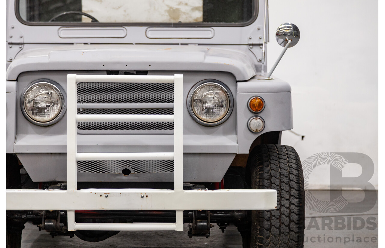 10/1976 Nissan Patrol G60 SWB (4x4) 2d Softtop Primer 4.0L