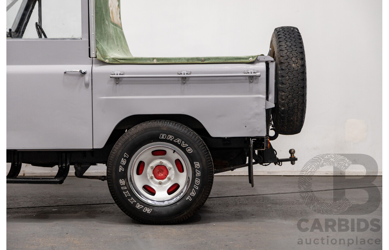 10/1976 Nissan Patrol G60 SWB (4x4) 2d Softtop Primer 4.0L