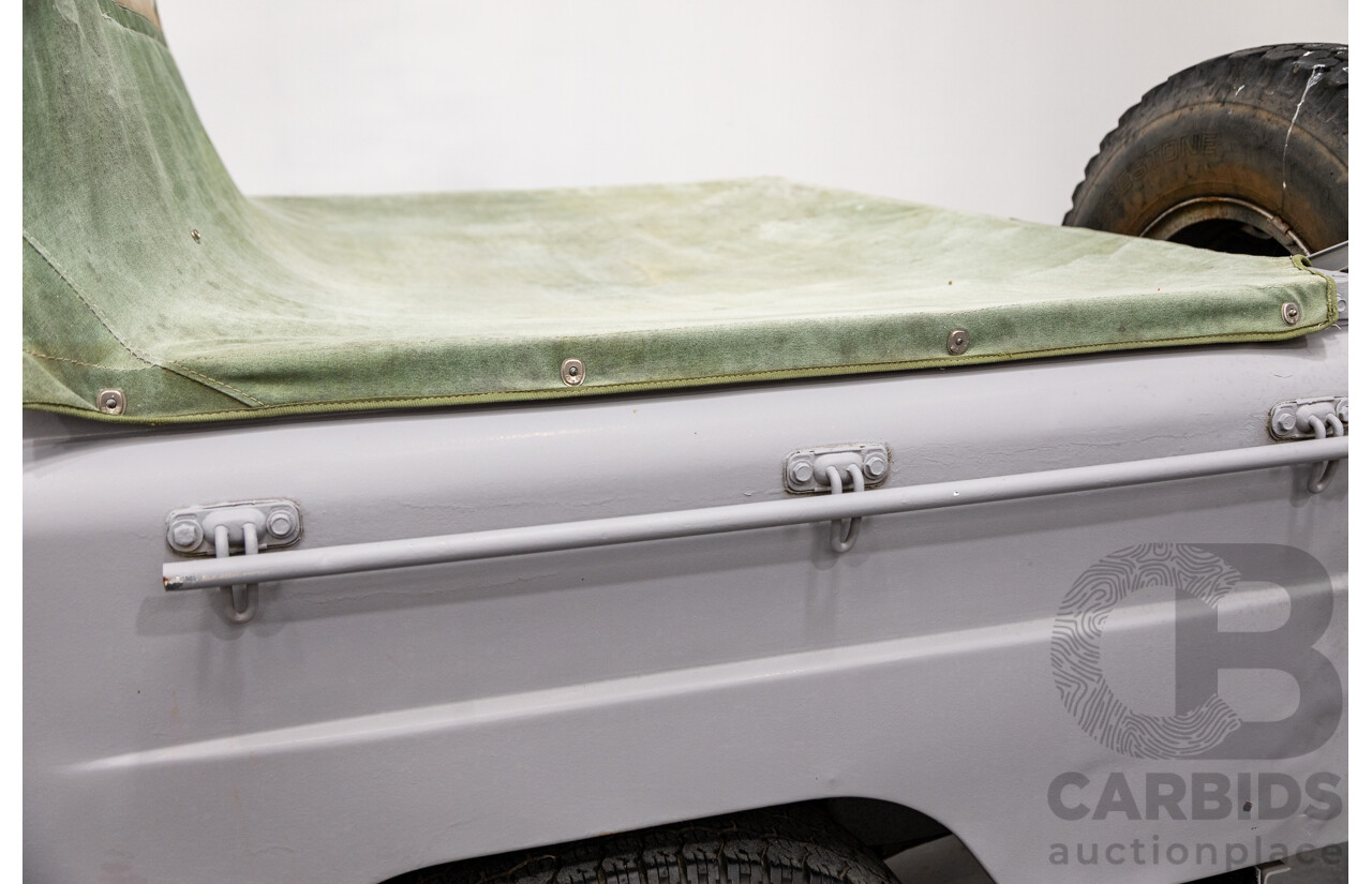 10/1976 Nissan Patrol G60 SWB (4x4) 2d Softtop Primer 4.0L