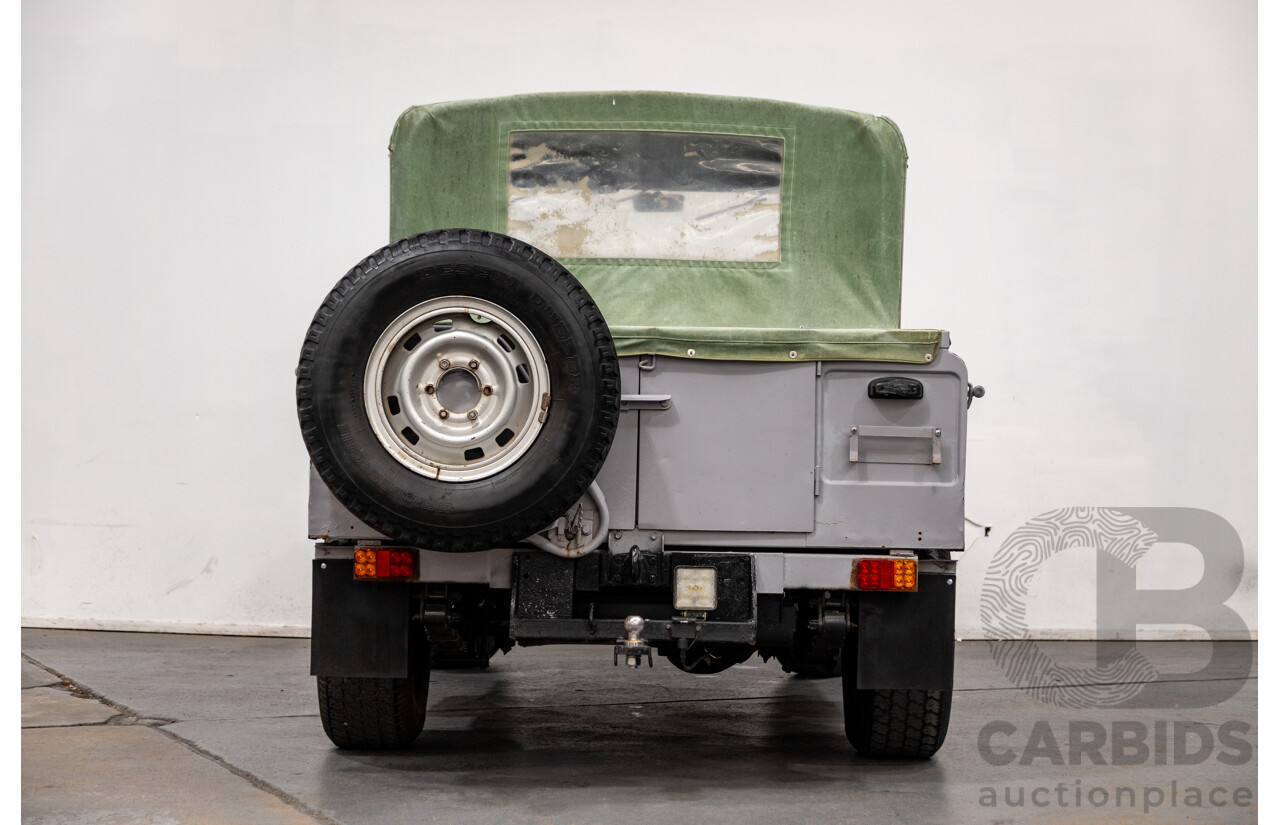 10/1976 Nissan Patrol G60 SWB (4x4) 2d Softtop Primer 4.0L