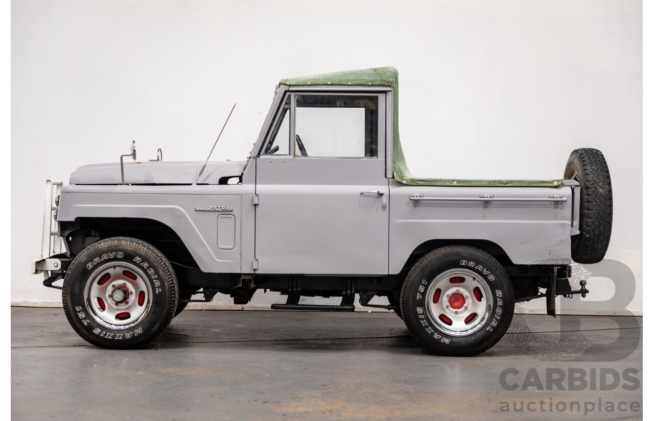 10/1976 Nissan Patrol G60 SWB (4x4) 2d Softtop Primer 4.0L