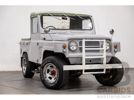 10/1976 Nissan Patrol G60 SWB (4x4) 2d Softtop Primer 4.0L