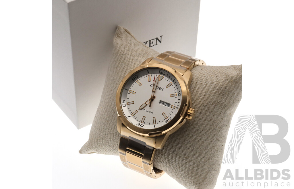 Boxed Citizen Mechanical Collection Automatic Movement Watch - NH8393-88A