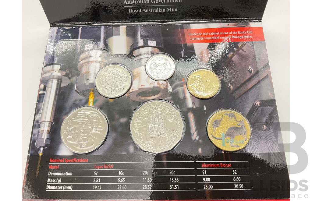 Australian RAM 2014 UNC Six Coin Proof Set