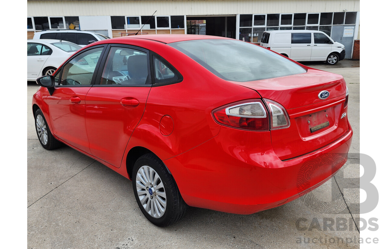 3/2012 Ford Fiesta CL WT 4d Sedan Red 1.6L