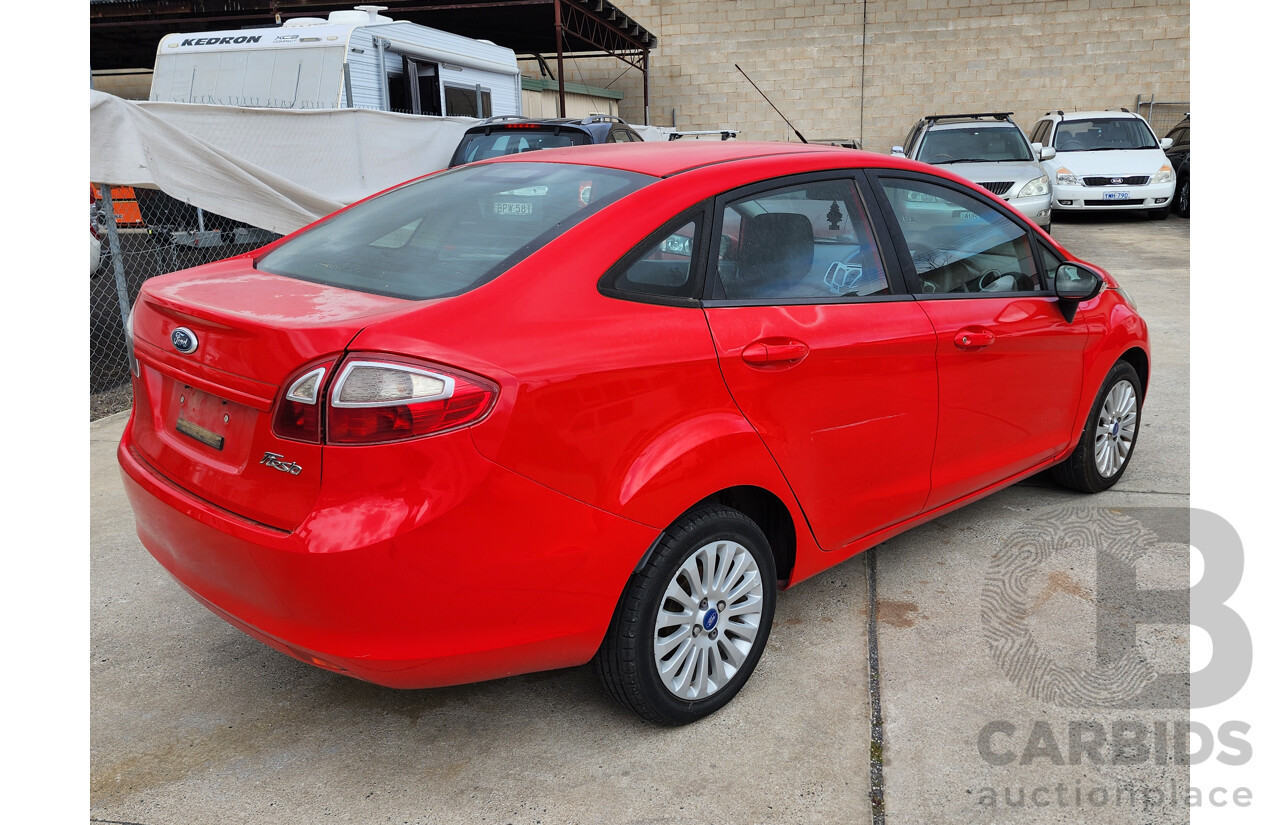 3/2012 Ford Fiesta CL WT 4d Sedan Red 1.6L