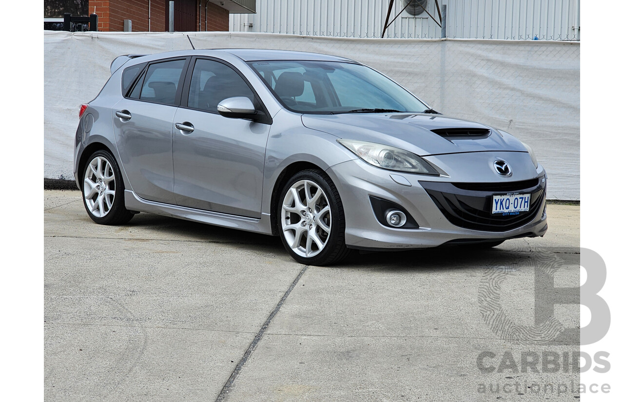 5/2011 Mazda Mazda3 MPS Luxury BL 5d Hatchback Silver 2.3L