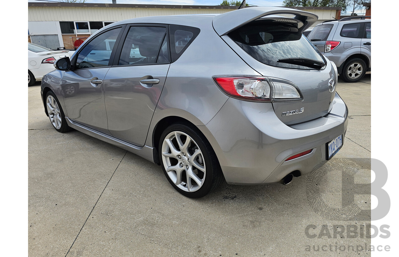 5/2011 Mazda Mazda3 MPS Luxury BL 5d Hatchback Silver 2.3L