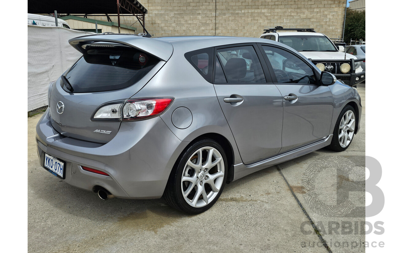 5/2011 Mazda Mazda3 MPS Luxury BL 5d Hatchback Silver 2.3L