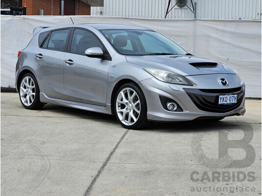 5/2011 Mazda Mazda3 MPS Luxury BL 5d Hatchback Silver 2.3L