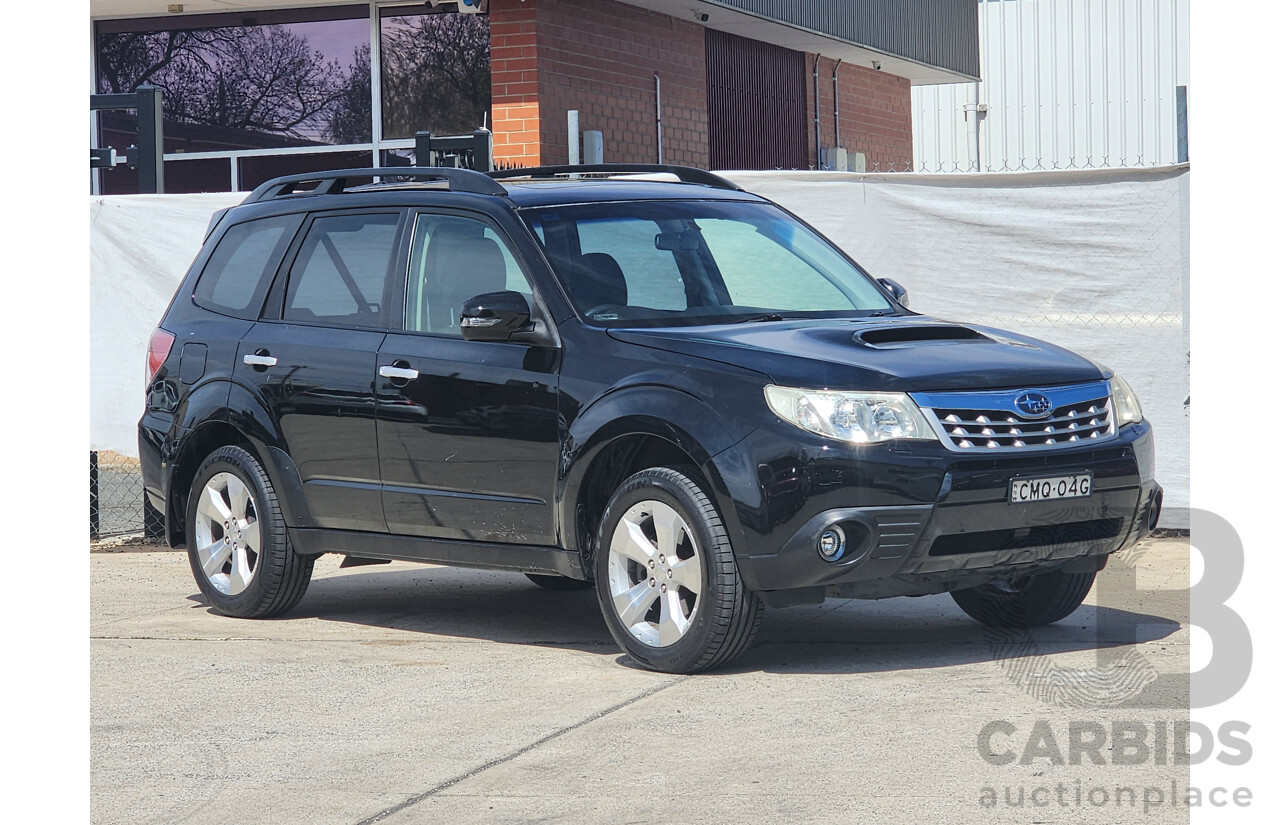 9/2012 Subaru Forester XT Premium MY12 4d Wagon Black 2.5L