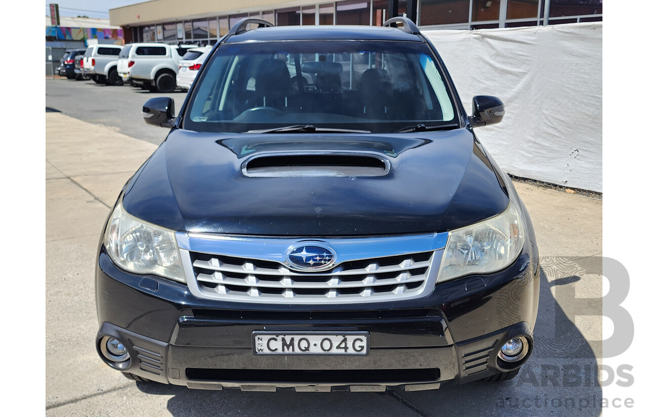 9/2012 Subaru Forester XT Premium MY12 4d Wagon Black 2.5L