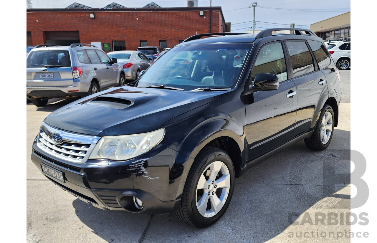 9/2012 Subaru Forester XT Premium MY12 4d Wagon Black 2.5L