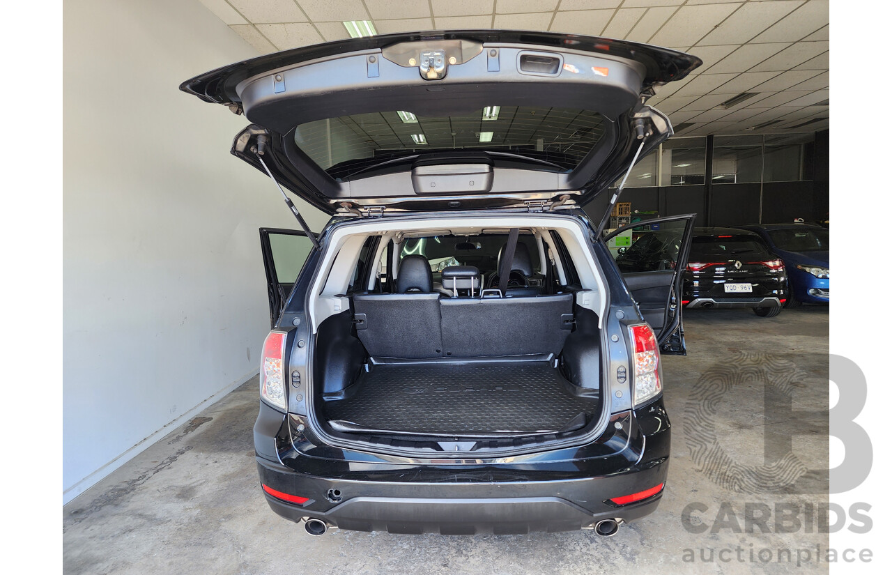 9/2012 Subaru Forester XT Premium MY12 4d Wagon Black 2.5L