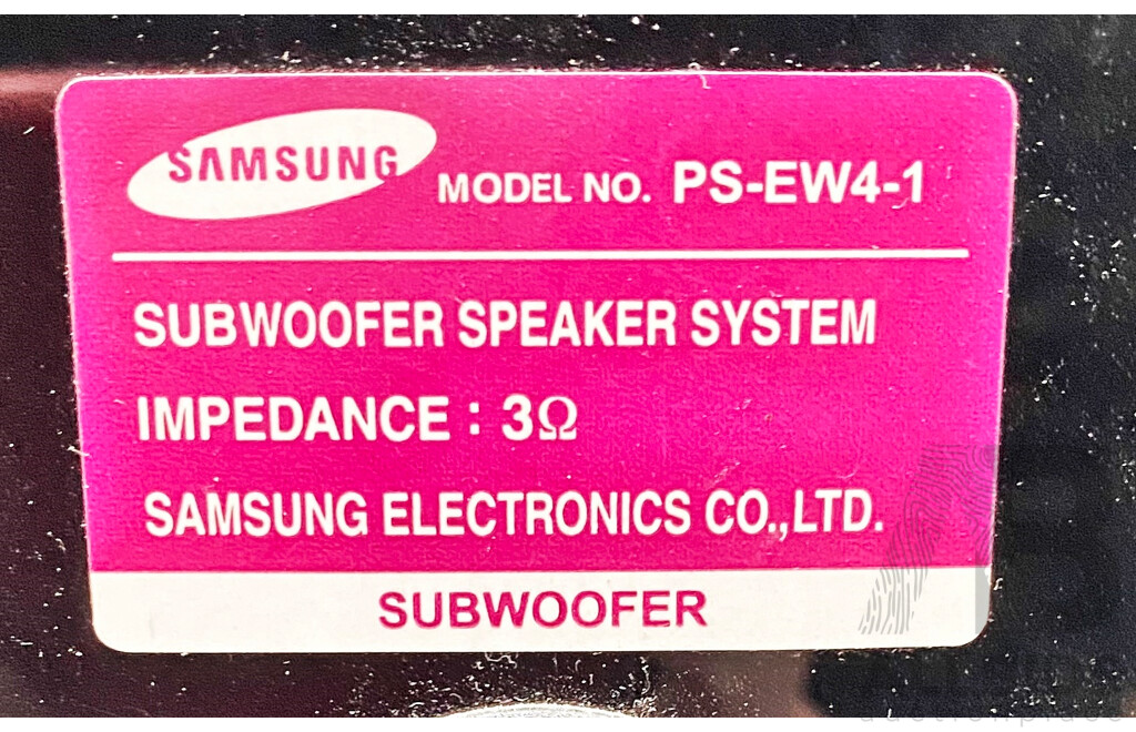 Samsung Surround Sound Speaker System