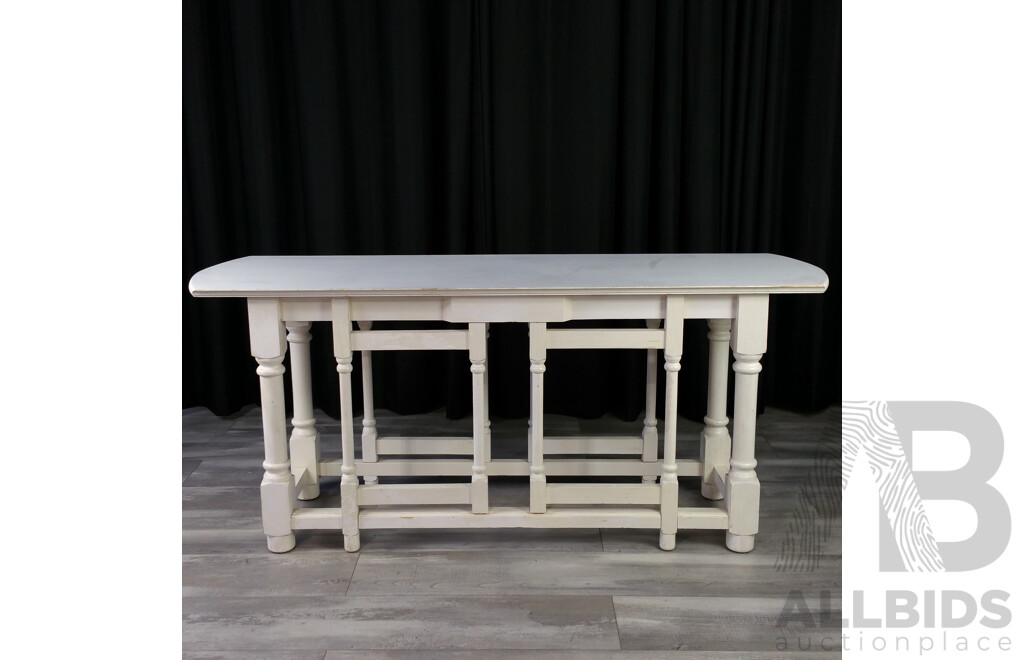 Modern Painted Timber Hall Table