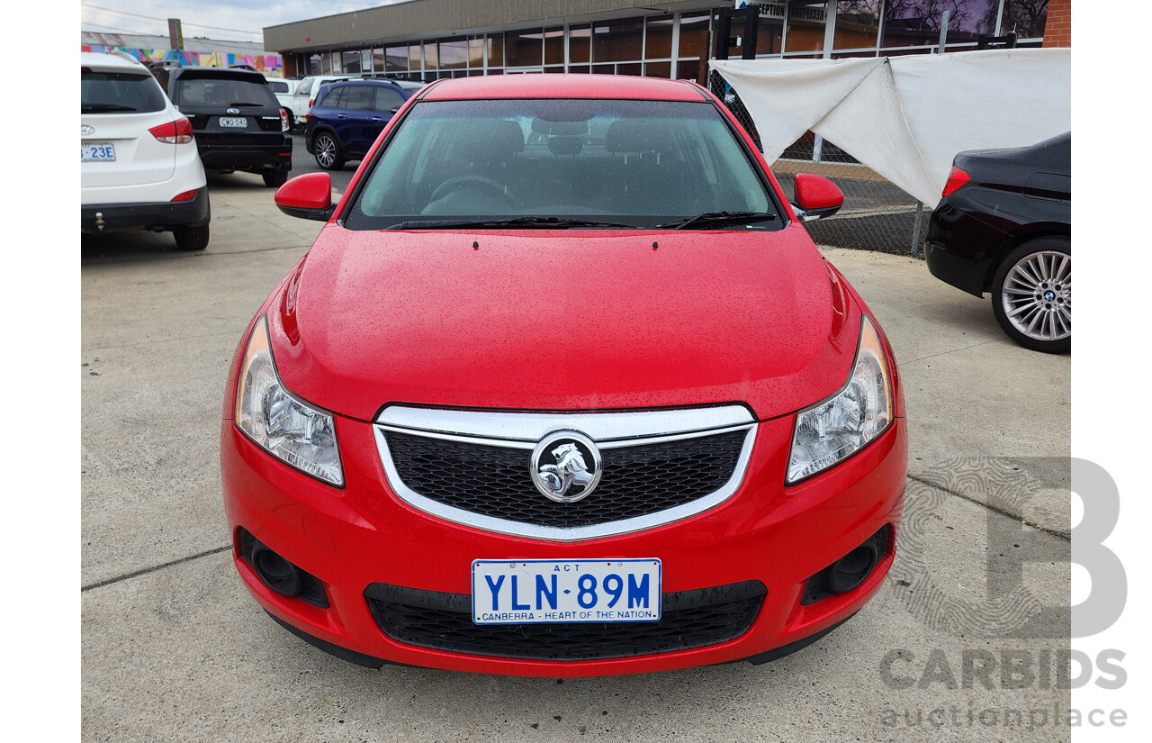 10/2011 Holden Cruze CD JH MY12 5d Hatchback Red 1.8L