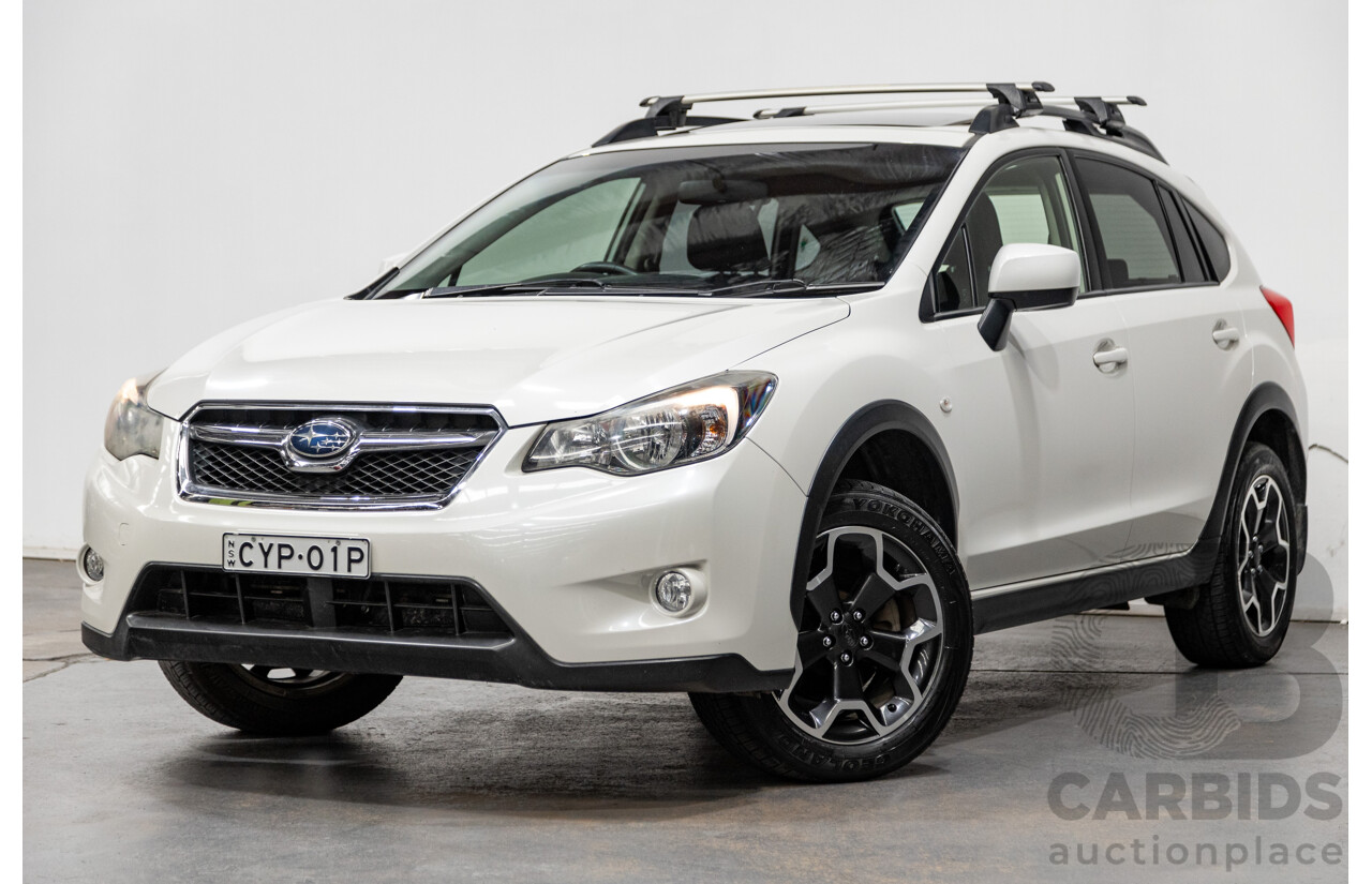 5/2015 Subaru XV 2.0i-L (AWD) MY15 4d Wagon Pearl White 2.0L