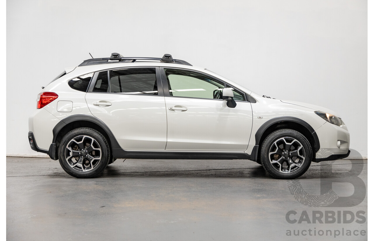 5/2015 Subaru XV 2.0i-L (AWD) MY15 4d Wagon Pearl White 2.0L