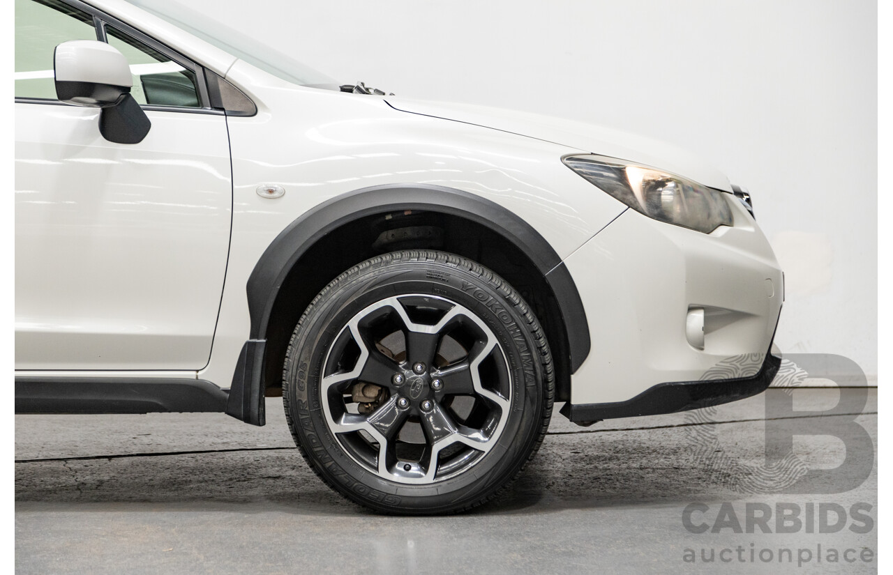 5/2015 Subaru XV 2.0i-L (AWD) MY15 4d Wagon Pearl White 2.0L