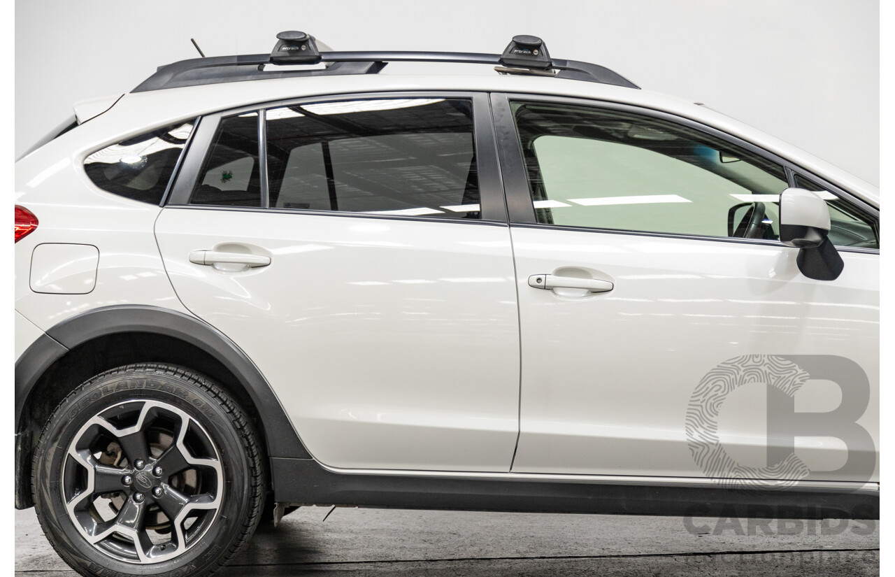 5/2015 Subaru XV 2.0i-L (AWD) MY15 4d Wagon Pearl White 2.0L