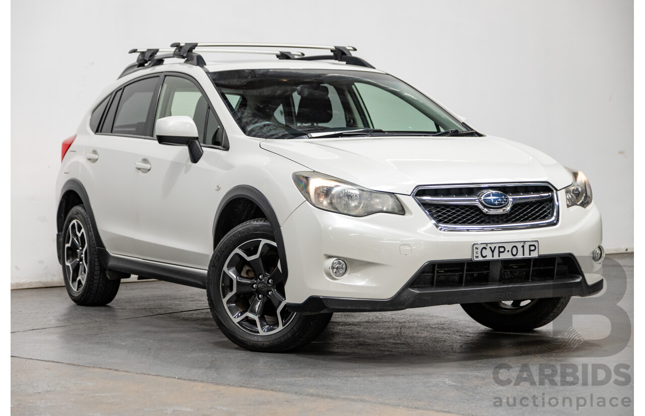 5/2015 Subaru XV 2.0i-L (AWD) MY15 4d Wagon Pearl White 2.0L