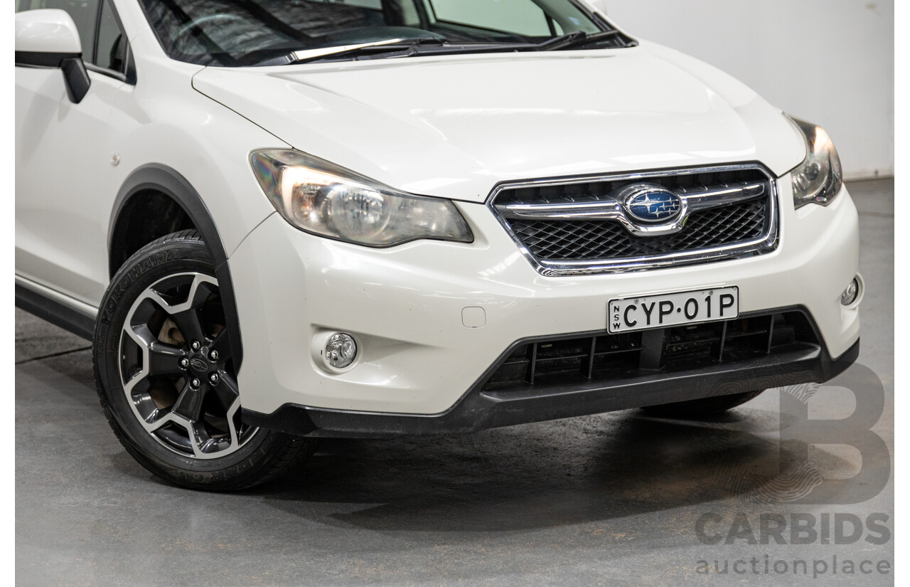 5/2015 Subaru XV 2.0i-L (AWD) MY15 4d Wagon Pearl White 2.0L