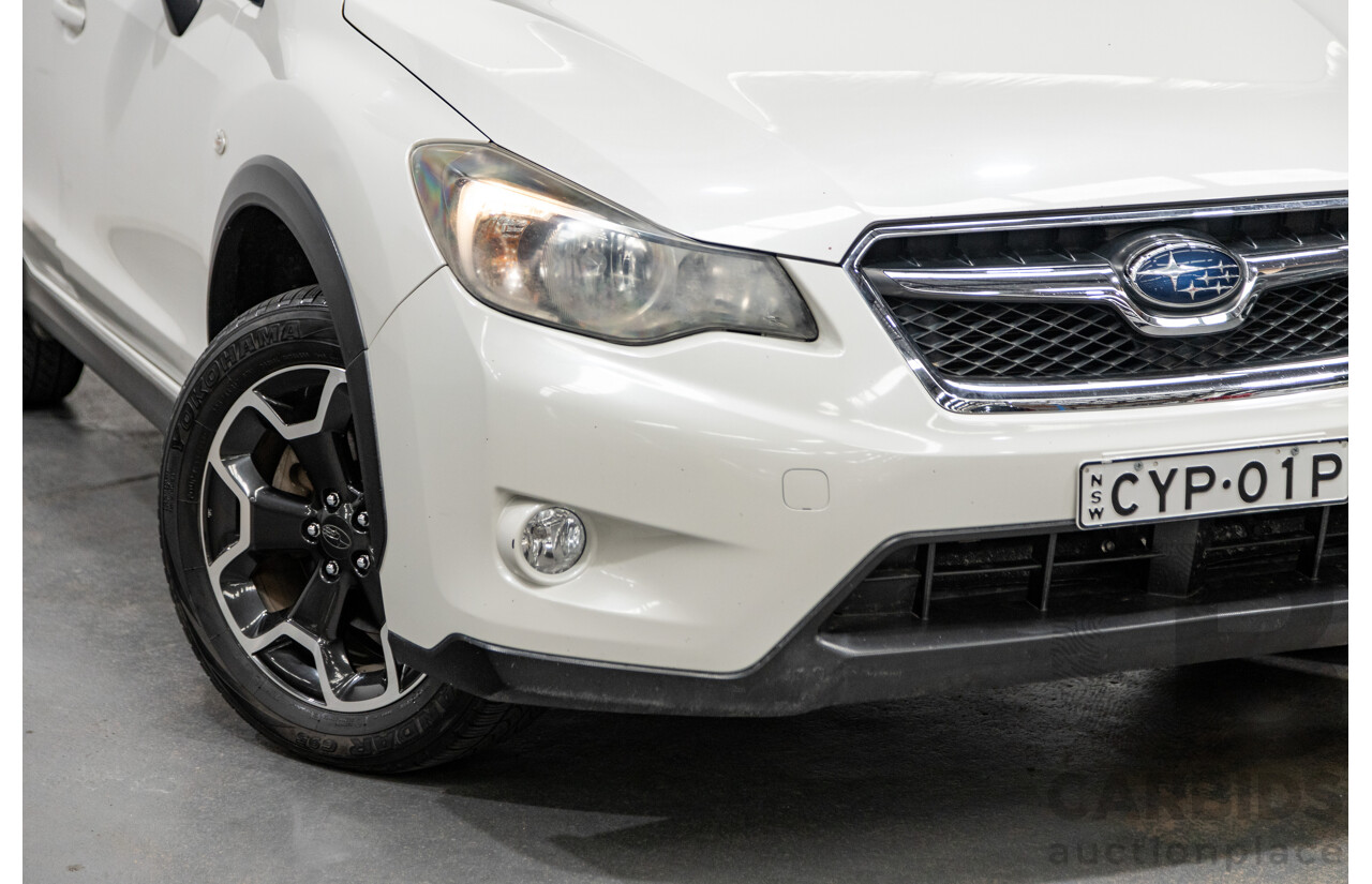 5/2015 Subaru XV 2.0i-L (AWD) MY15 4d Wagon Pearl White 2.0L